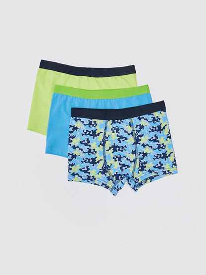 Printed Boy's Boxer Set of 3