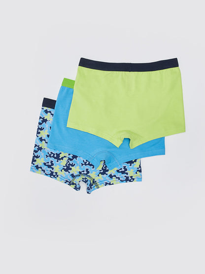 Printed Boy's Boxer Set of 3