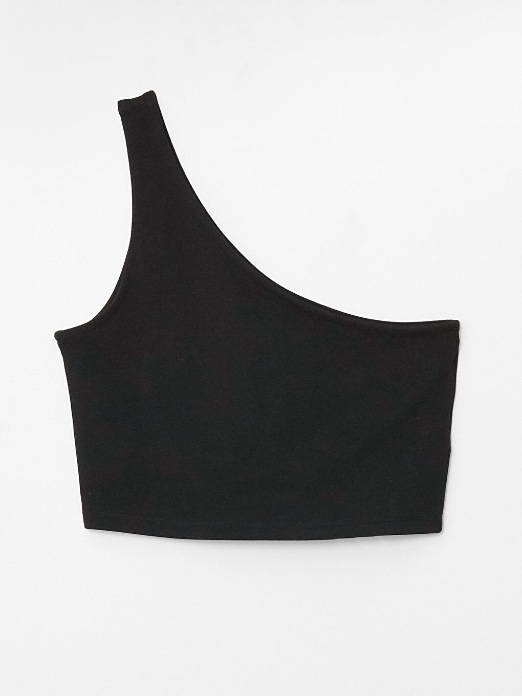 Women's One Shoulder Straight Crop