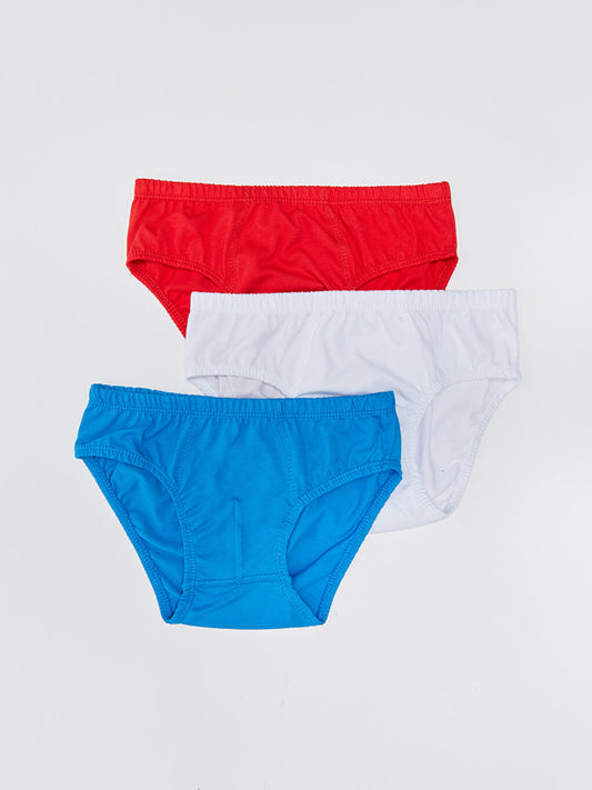 Basic Cotton Boy Panties 3-pack