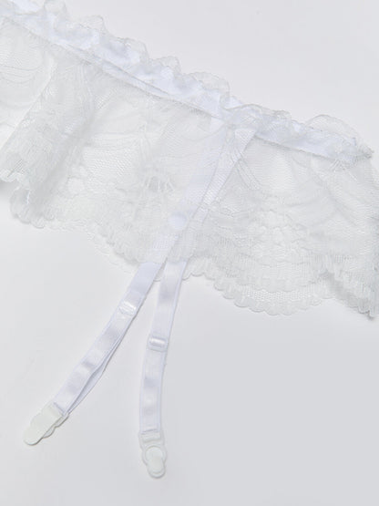 Women's Bride Garter Belt and Garter Stockings Set