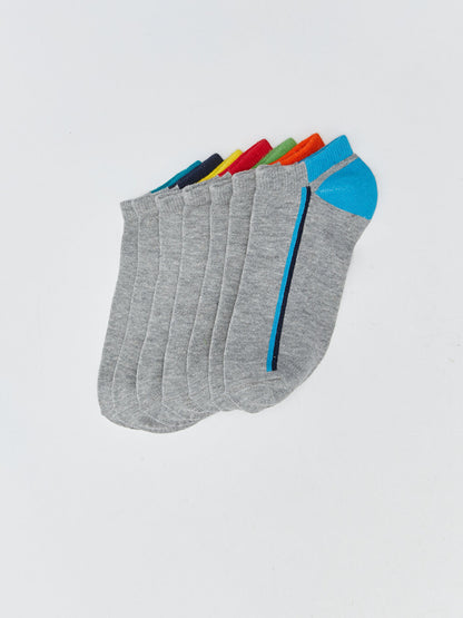 Color Blocked Boys Booties Socks 7 Pack