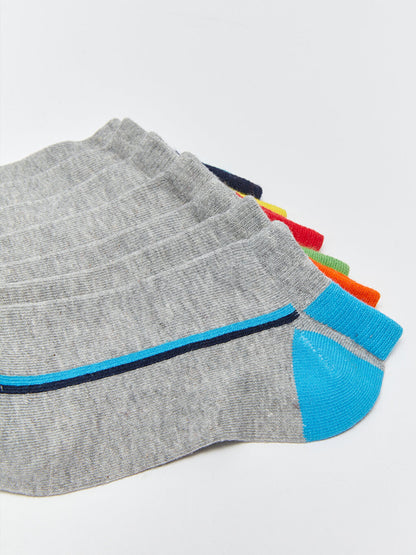 Color Blocked Boys Booties Socks 7 Pack