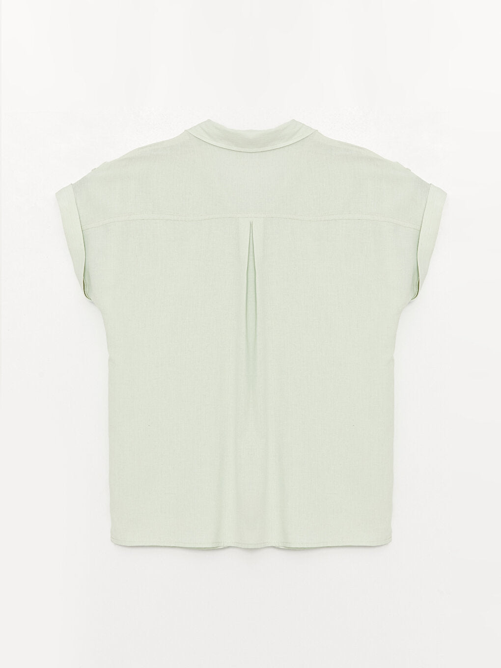 Plain Short Sleeve Women's Shirt