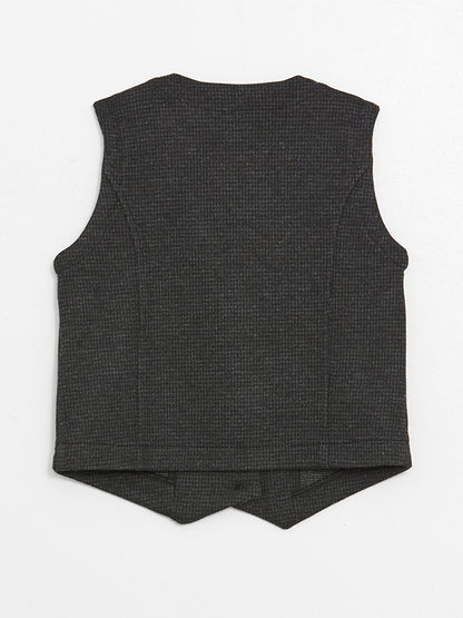 V-Neck Baby Boy Vest