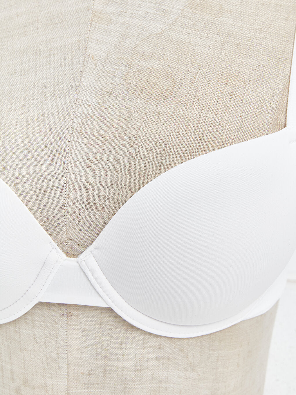 Underwire Half Padded Plain T-Shirt Bra