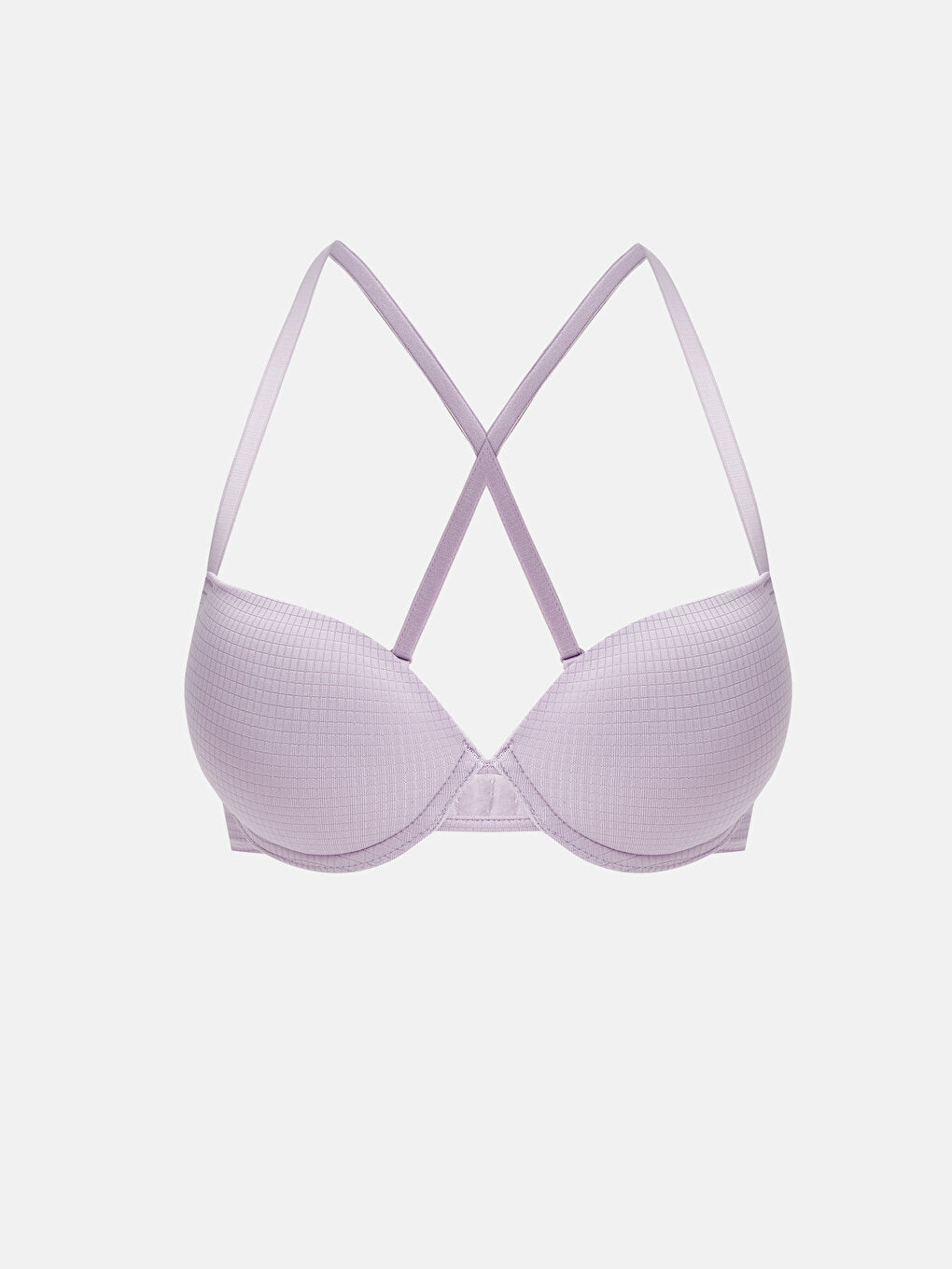 Underwire Half Padded Plain T-Shirt Bra