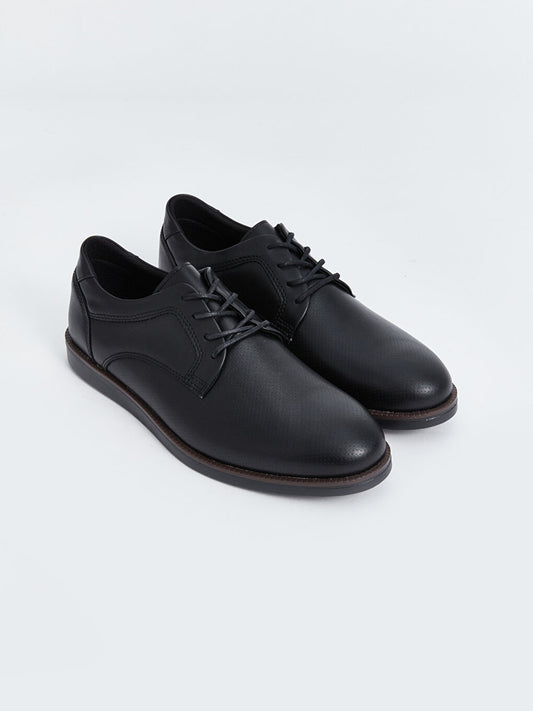 Leather Look Men's Classic Shoes