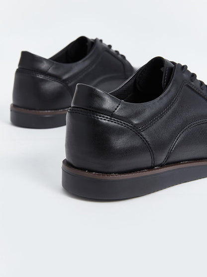 Leather Look Men's Classic Shoes