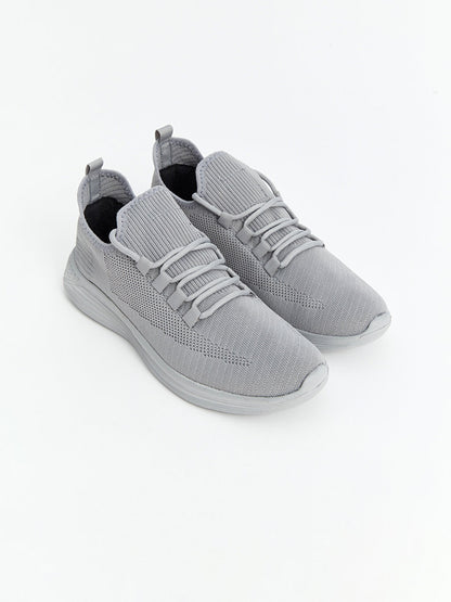 Lace-Up Mesh Detailed Men's Sports Shoes