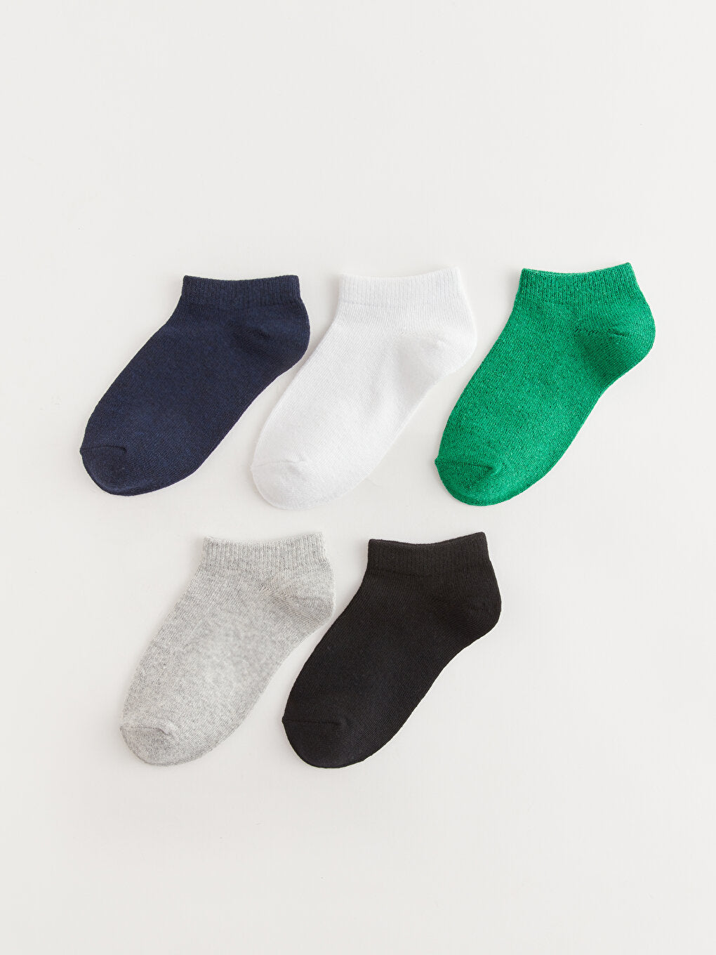 Basic Boy's Booties Socks 5-pack