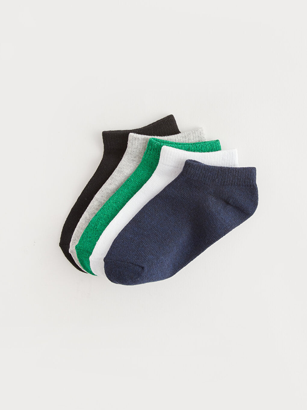 Basic Boy's Booties Socks 5-pack