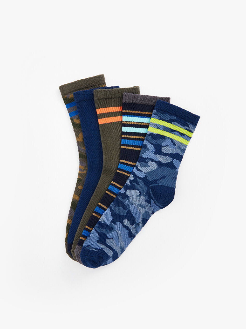 Patterned Boy Socks 5-pack