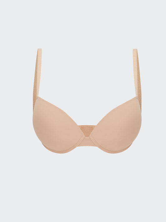 Underwire Padded T-Shirt Bra with Removable Pads