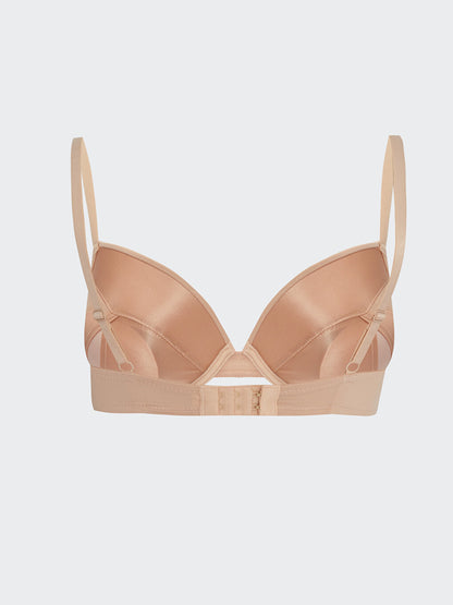 Underwire Padded T-Shirt Bra with Removable Pads