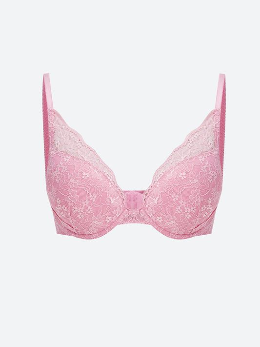 Underwire Unpadded Lace T-Shirt Bra