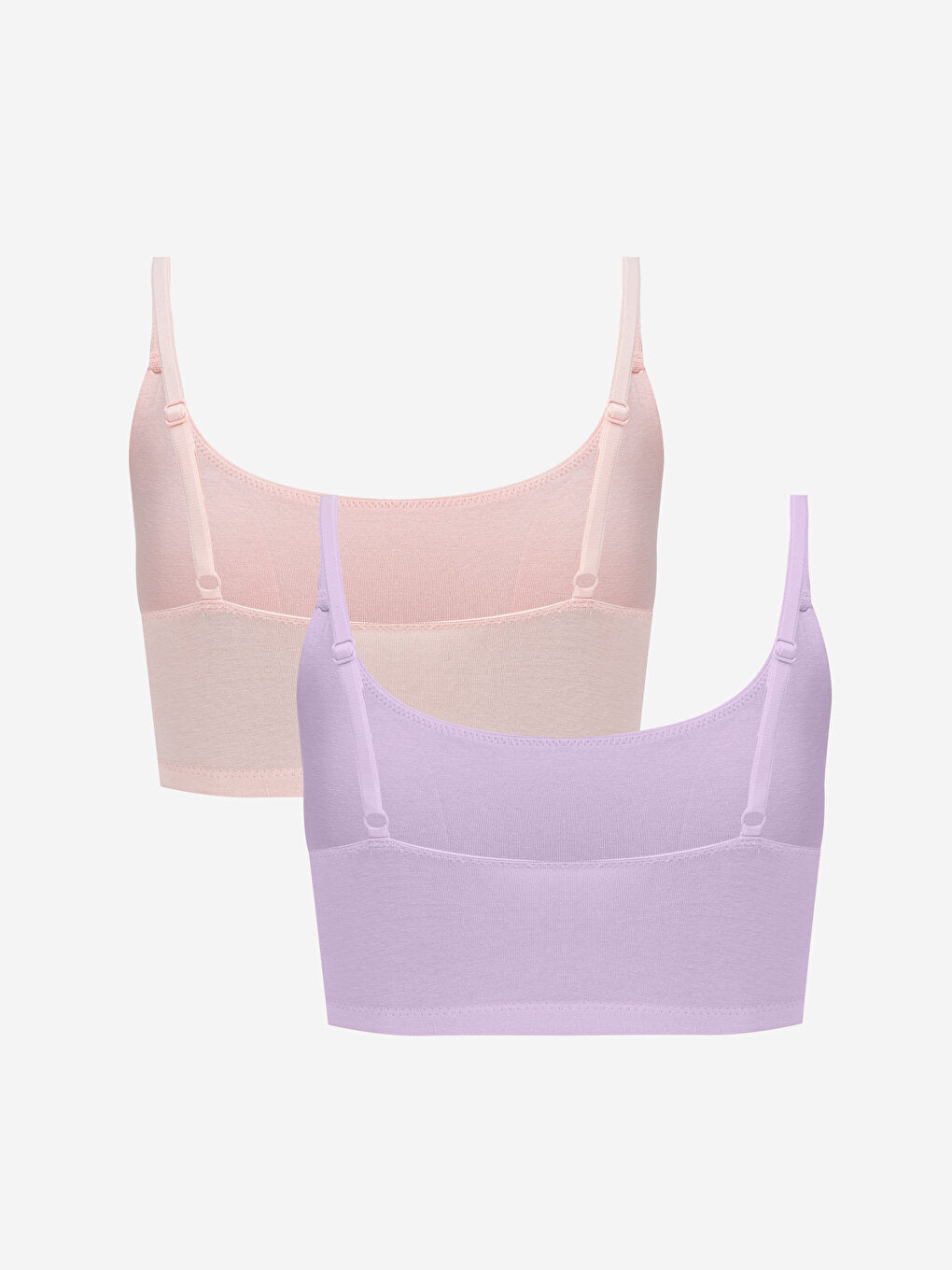 Non-wired Padded Plain Bustier 2 Pack