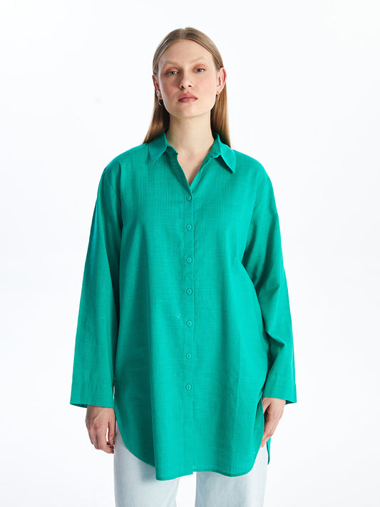 Women's Plain Shirt Tunic