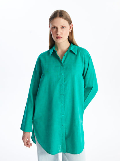 Women's Plain Shirt Tunic