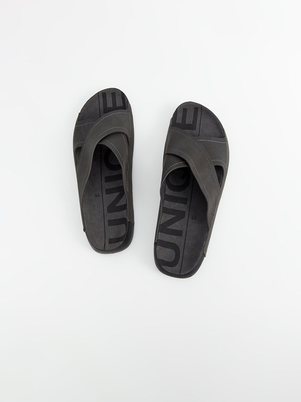 Cross Strapped Men's Slippers