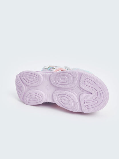 Printed Velcro Girls Sandals