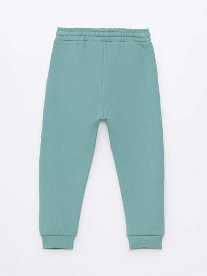 Basic Baby Boy Jogger Sweatpants with Elastic Waist