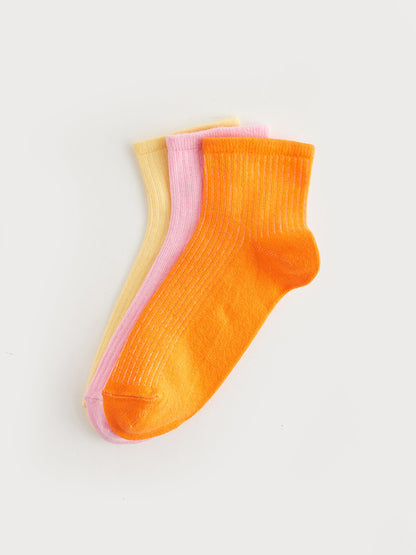 Women's Flat Socks 3 Pack