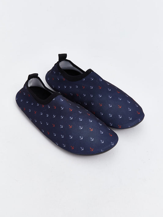 Patterned Men's Sea Shoes