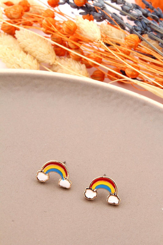 Mini Rainbow Earrings