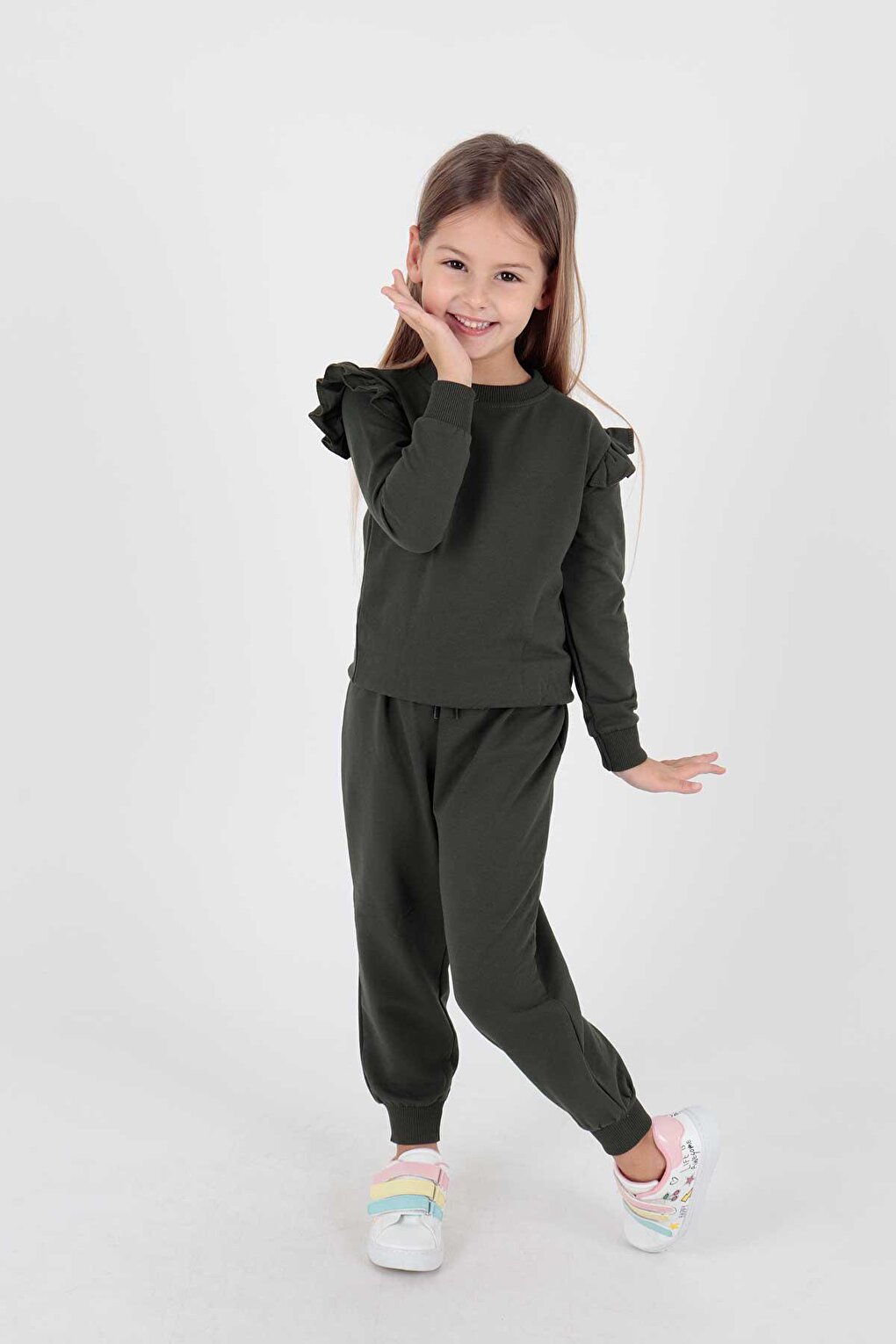 Girl's Frilly Tracksuit Ak2203