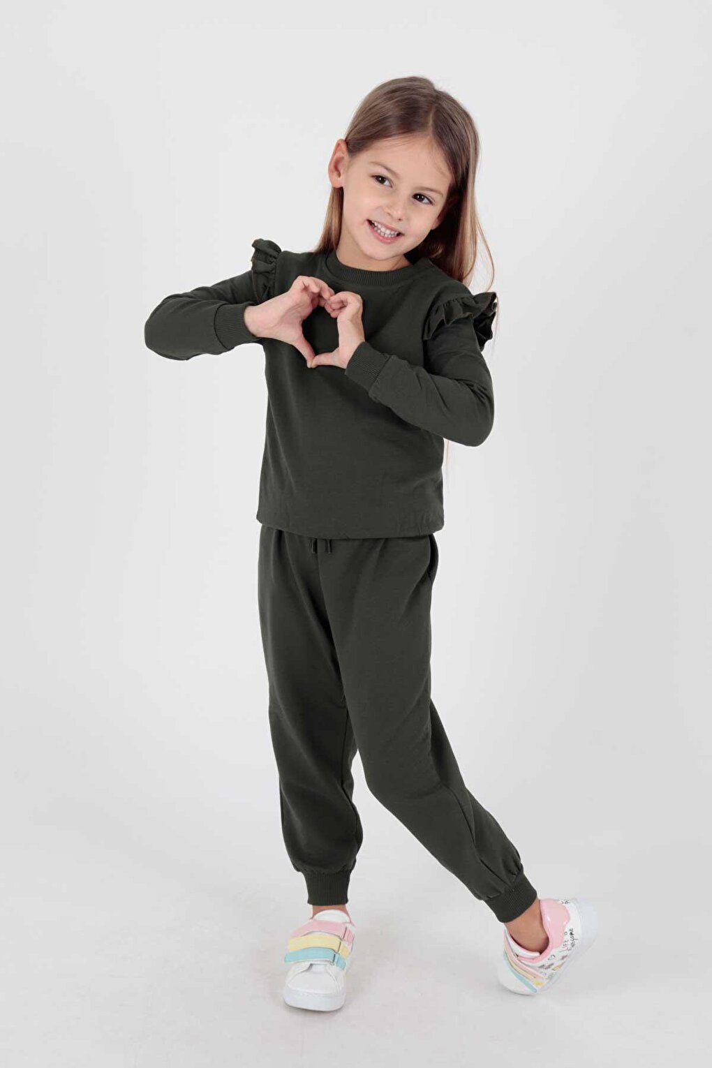 Girl's Frilly Tracksuit Ak2203