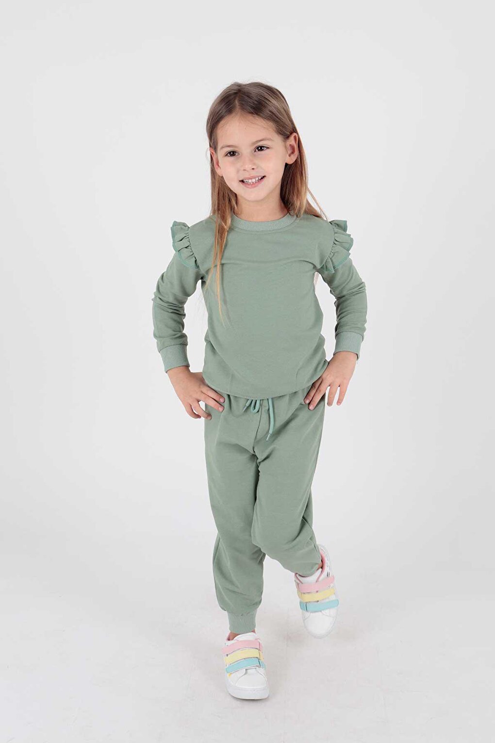 Girl's Frilly Tracksuit Ak2203