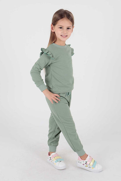 Girl's Frilly Tracksuit Ak2203