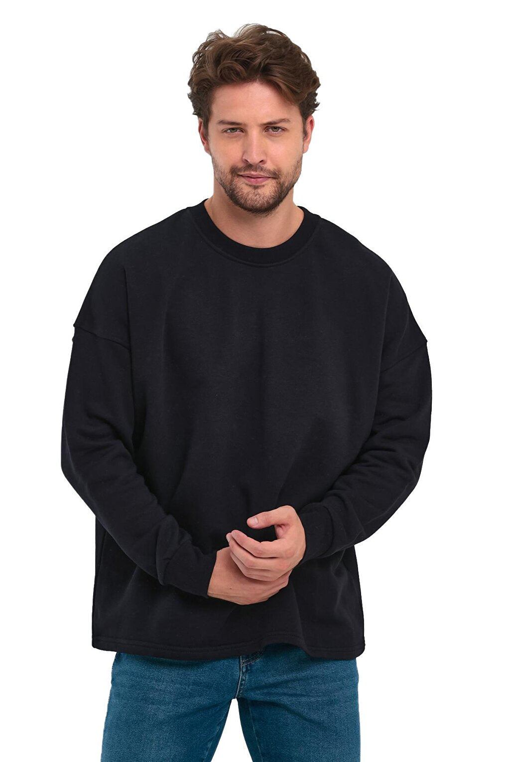 3 Thread Crew Neck Men's Sweatshirt