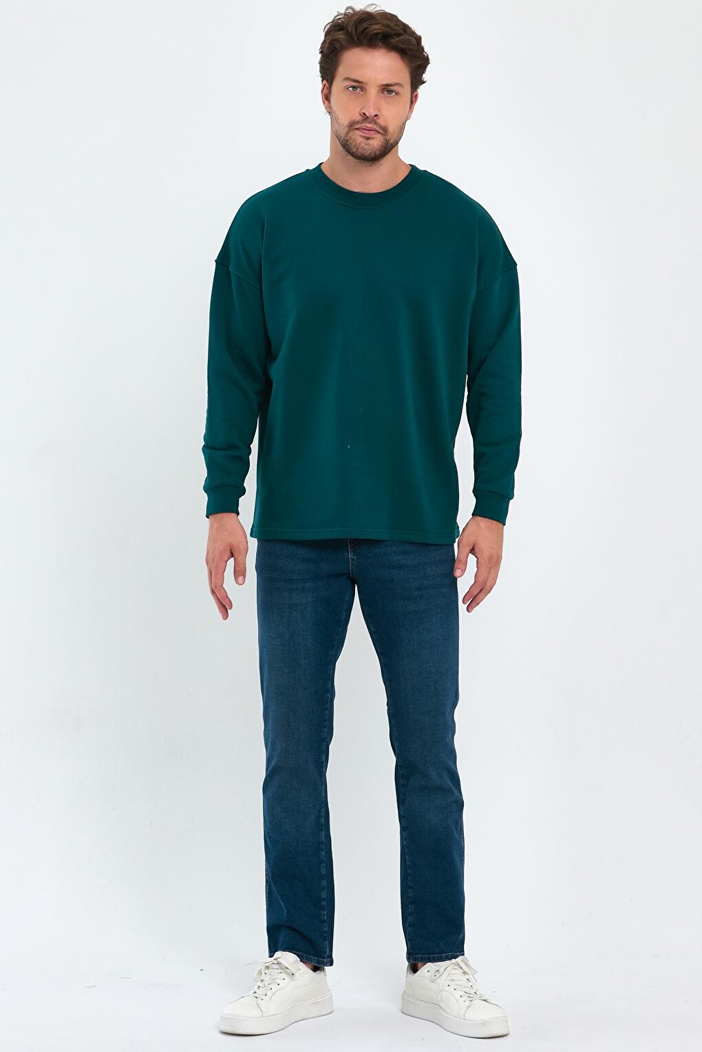 3 Thread Crew Neck Men's Sweatshirt