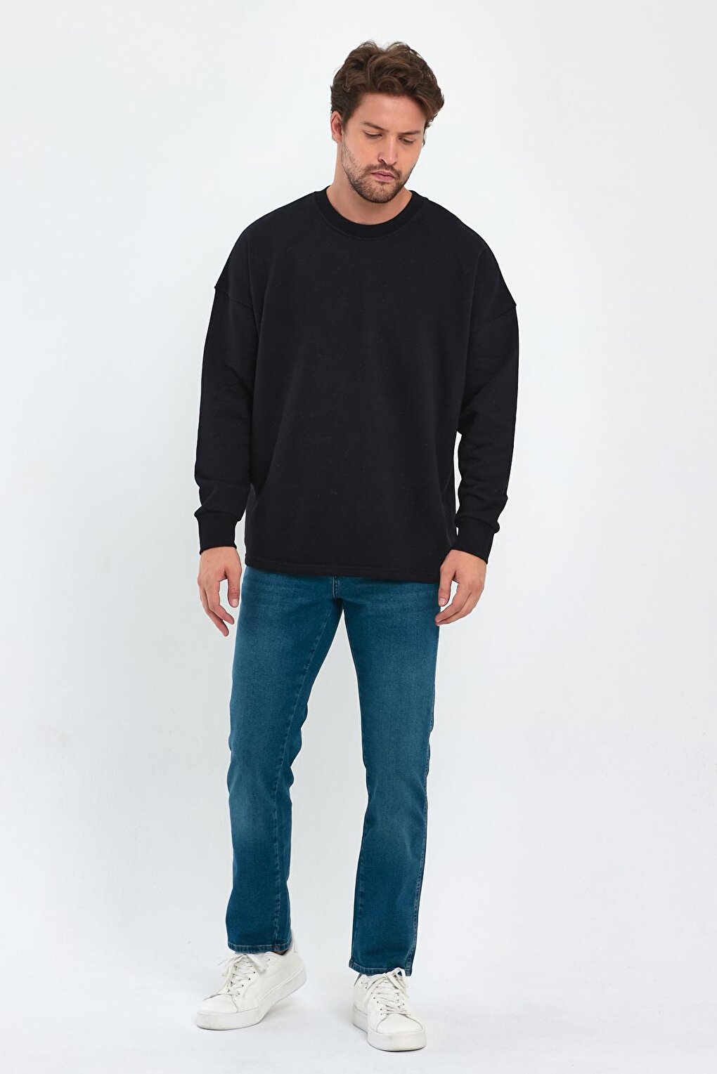 3 Thread Crew Neck Men's Sweatshirt