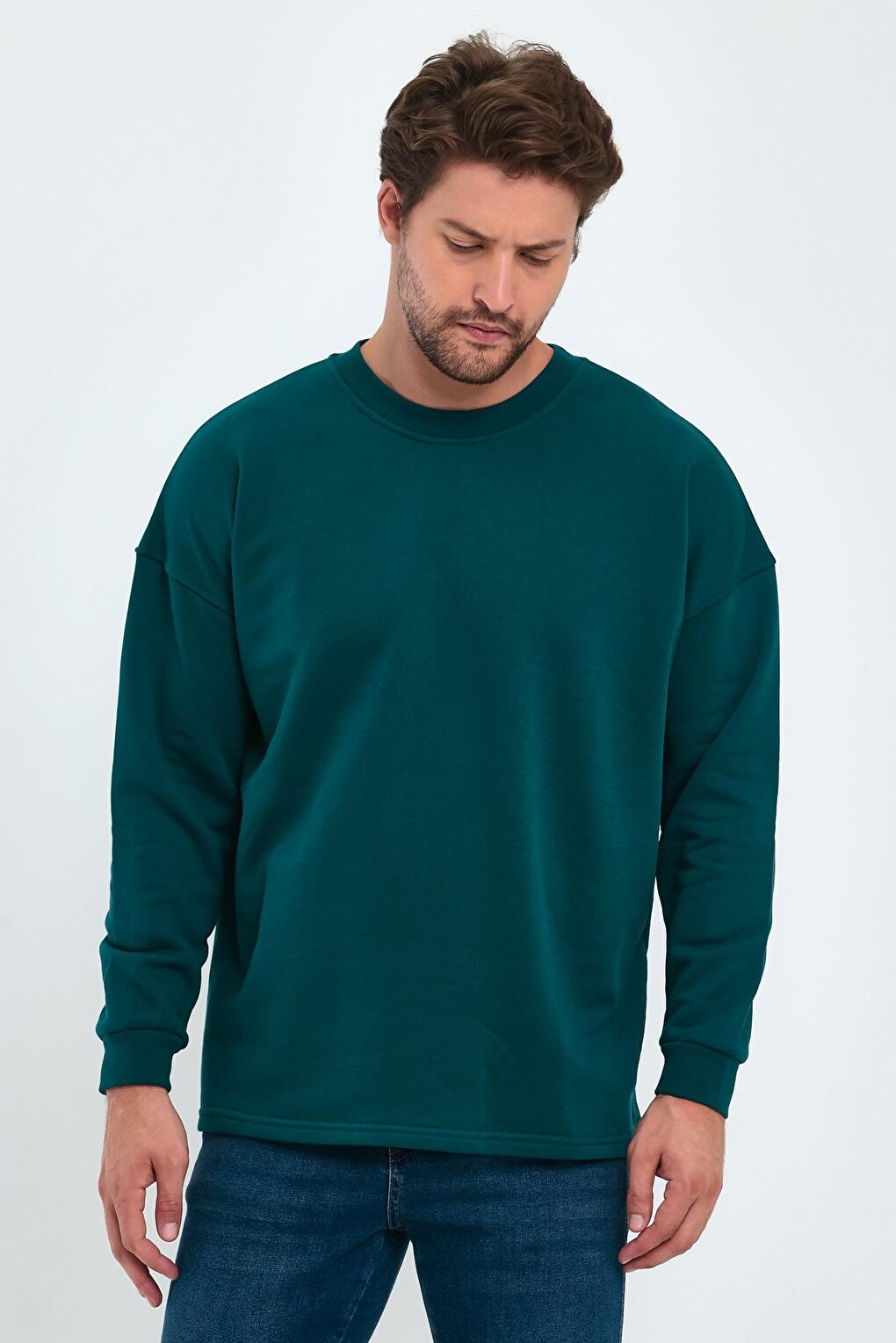 3 Thread Crew Neck Men's Sweatshirt