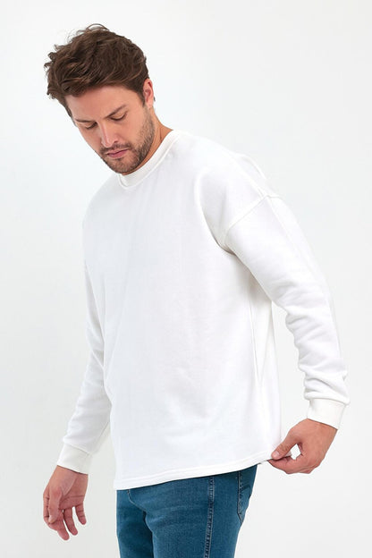 3 Thread Crew Neck Men's Sweatshirt