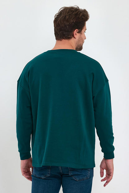 3 Thread Crew Neck Men's Sweatshirt