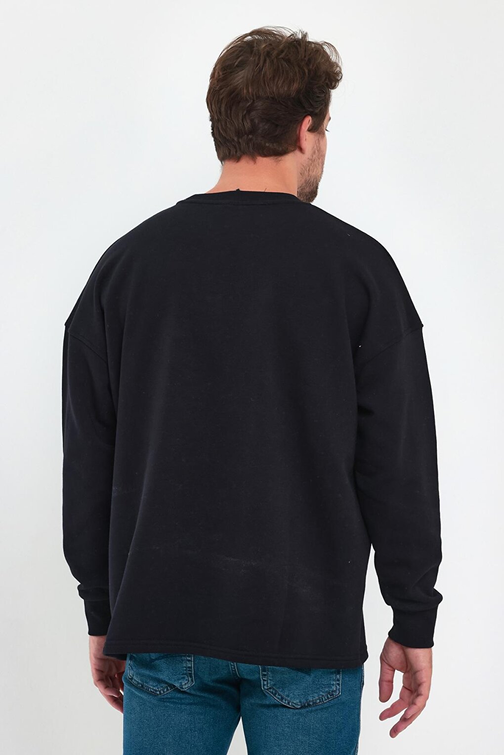 3 Thread Crew Neck Men's Sweatshirt