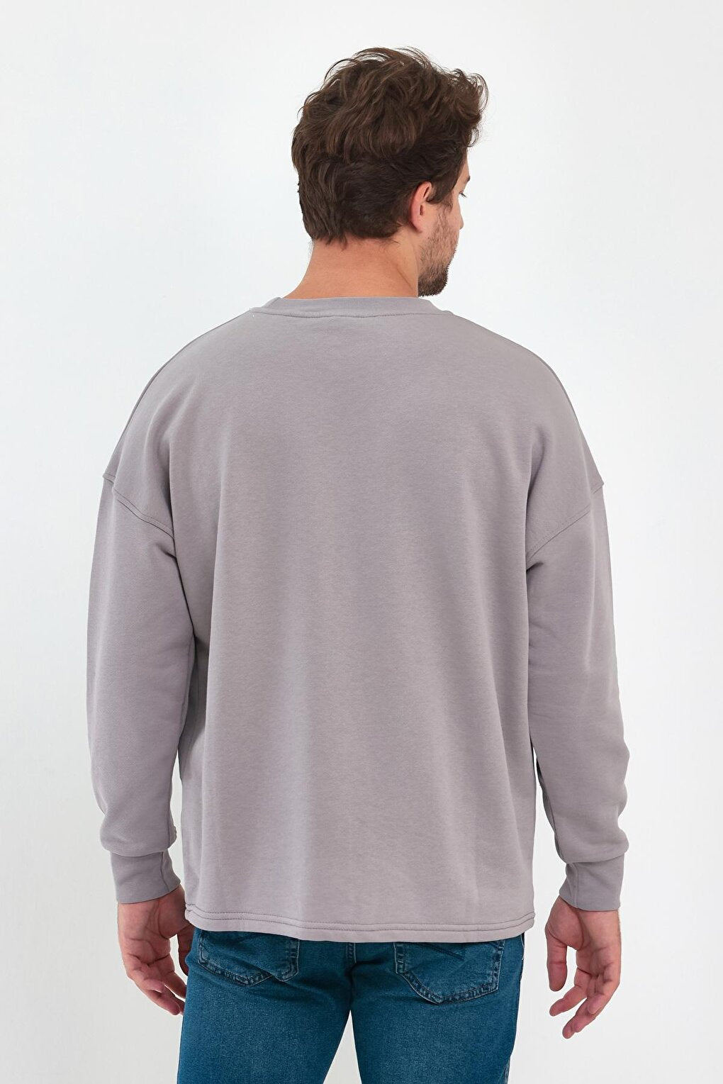 3 Thread Crew Neck Men's Sweatshirt