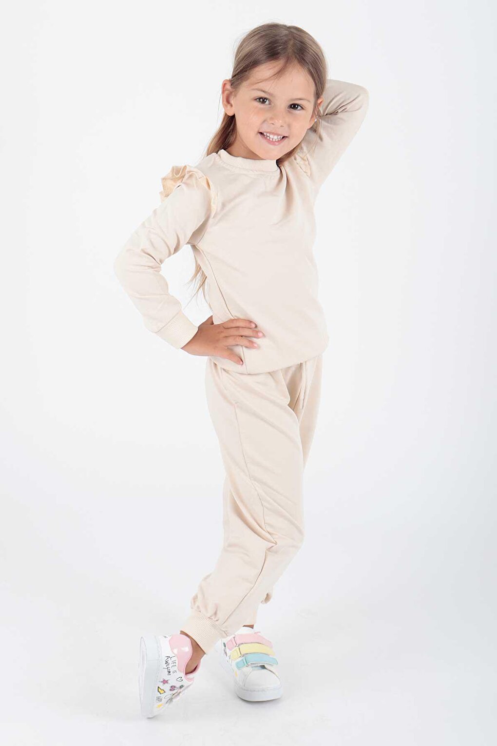 Girl's Frilly Tracksuit Ak2203