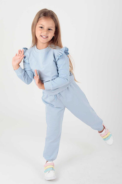 Girl's Frilly Tracksuit Ak2203