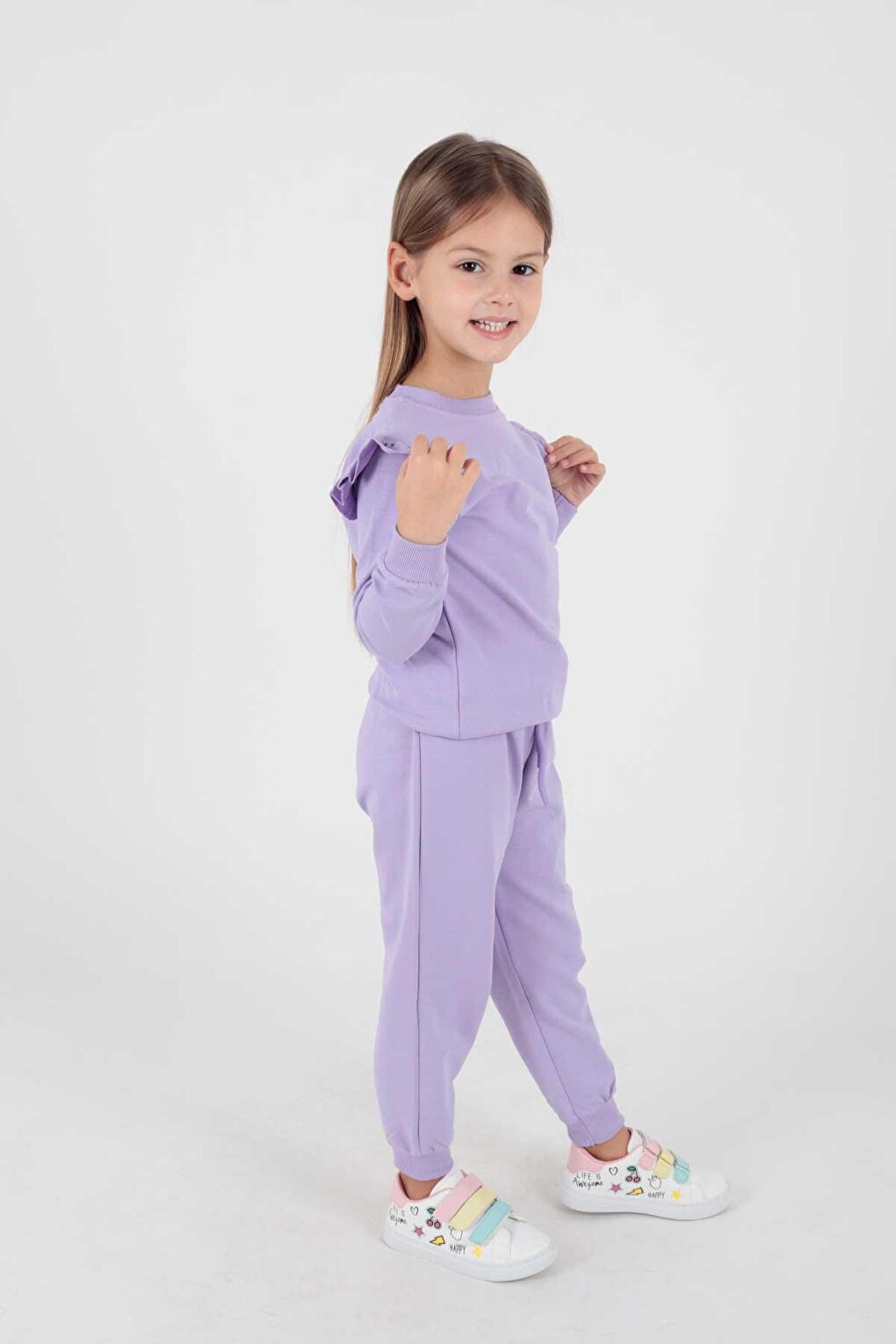 Girl's Frilly Tracksuit Ak2203