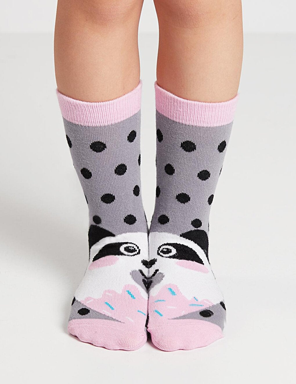 Panda&amp;Crema Girls Socks 2-pack