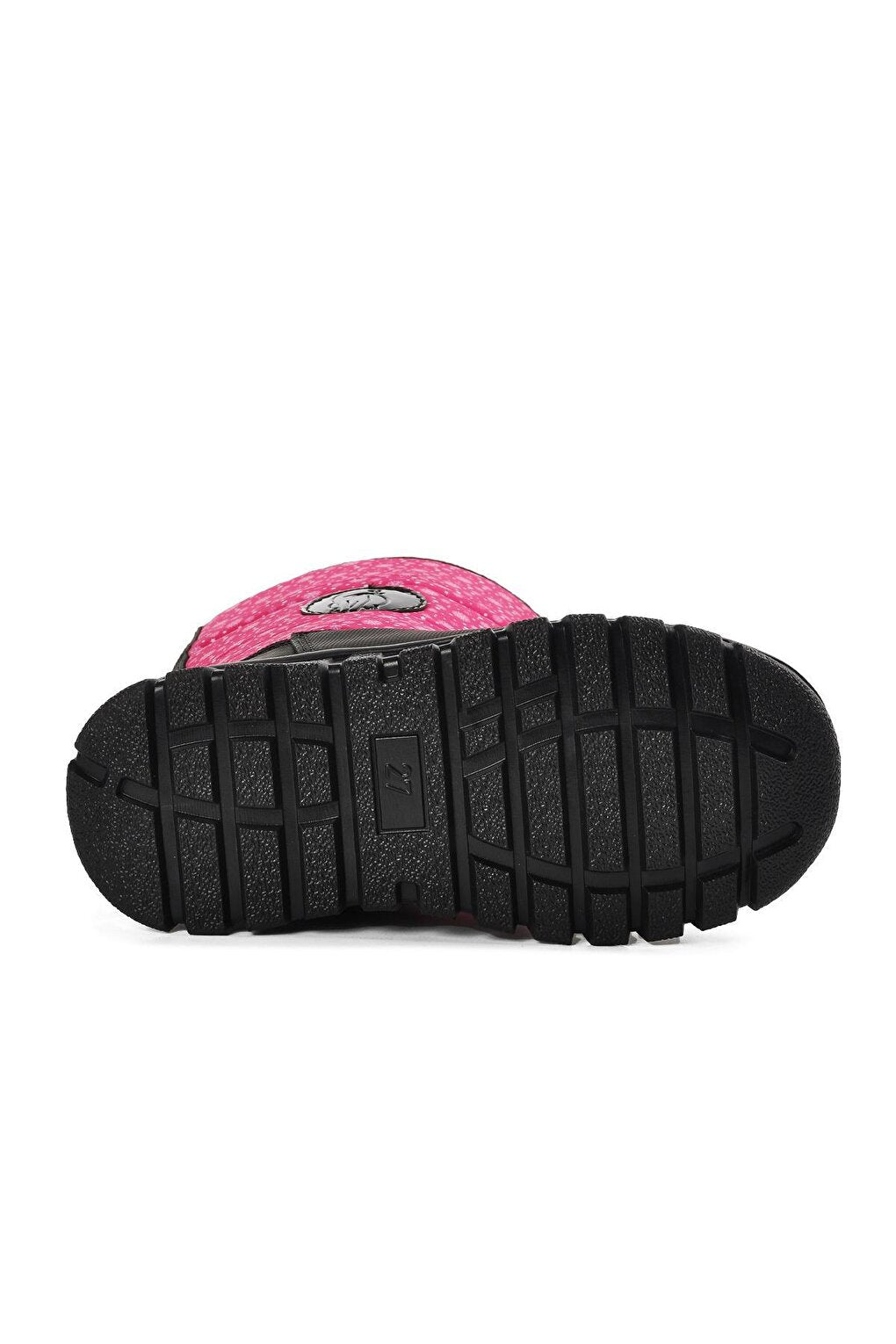 Maria-P Fuchsia Fleece Kids Snow Boots