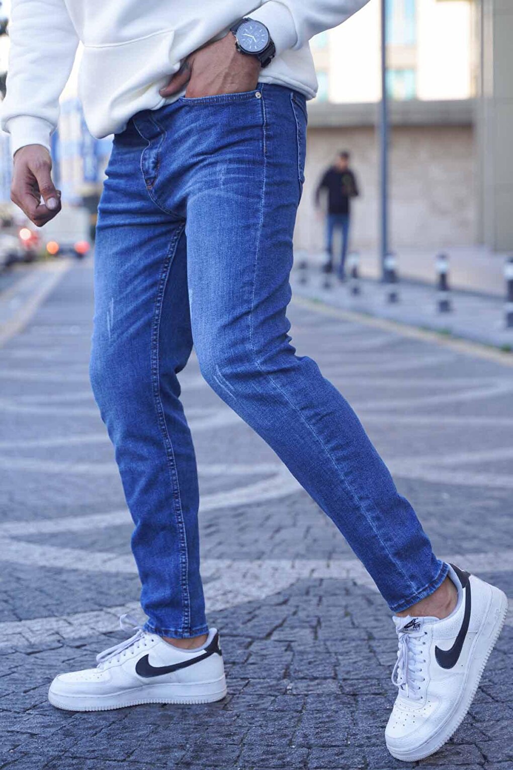 Dark Blue Skinny Fit Jean