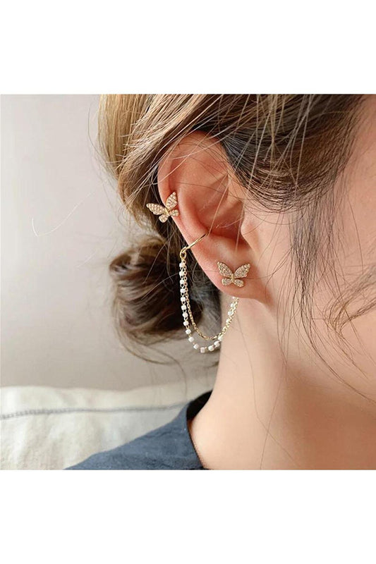 Butterfly Ear Accessory Piercing