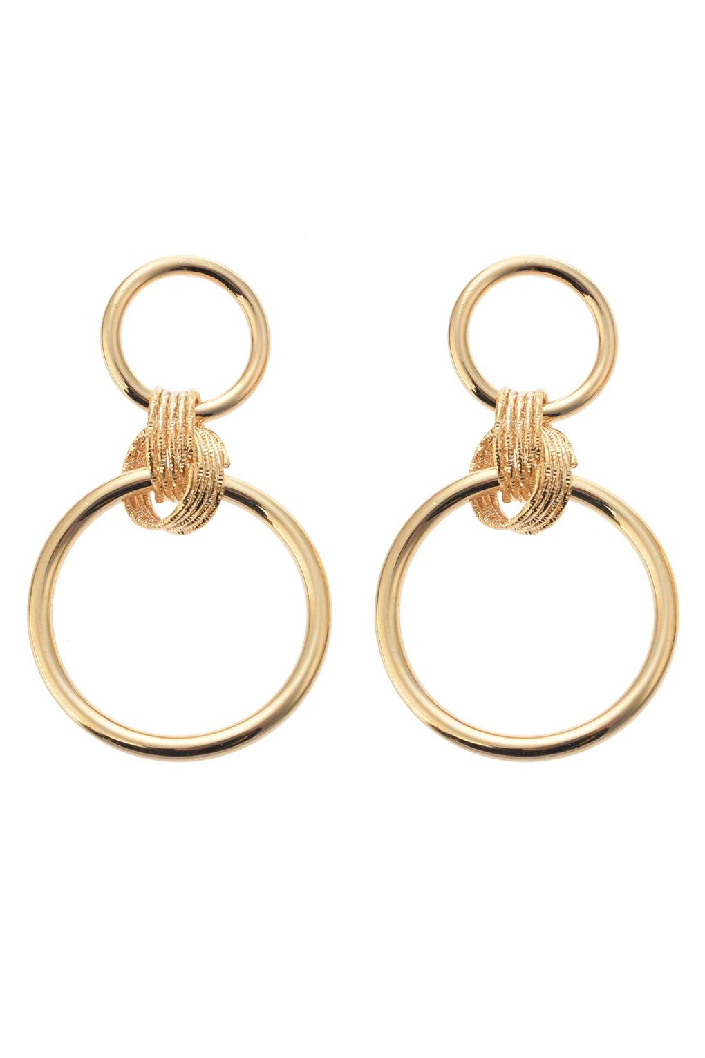 Large Nested Hoop Earrings