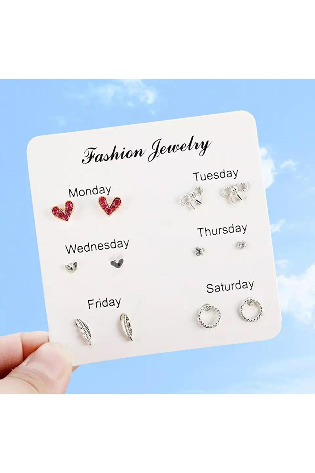 Weekly Mini Earring Set